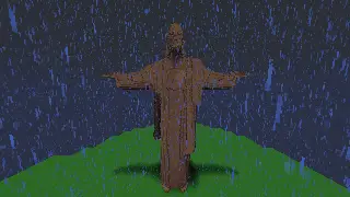 Minecraft Dirt Jesus Schematic (litematic)